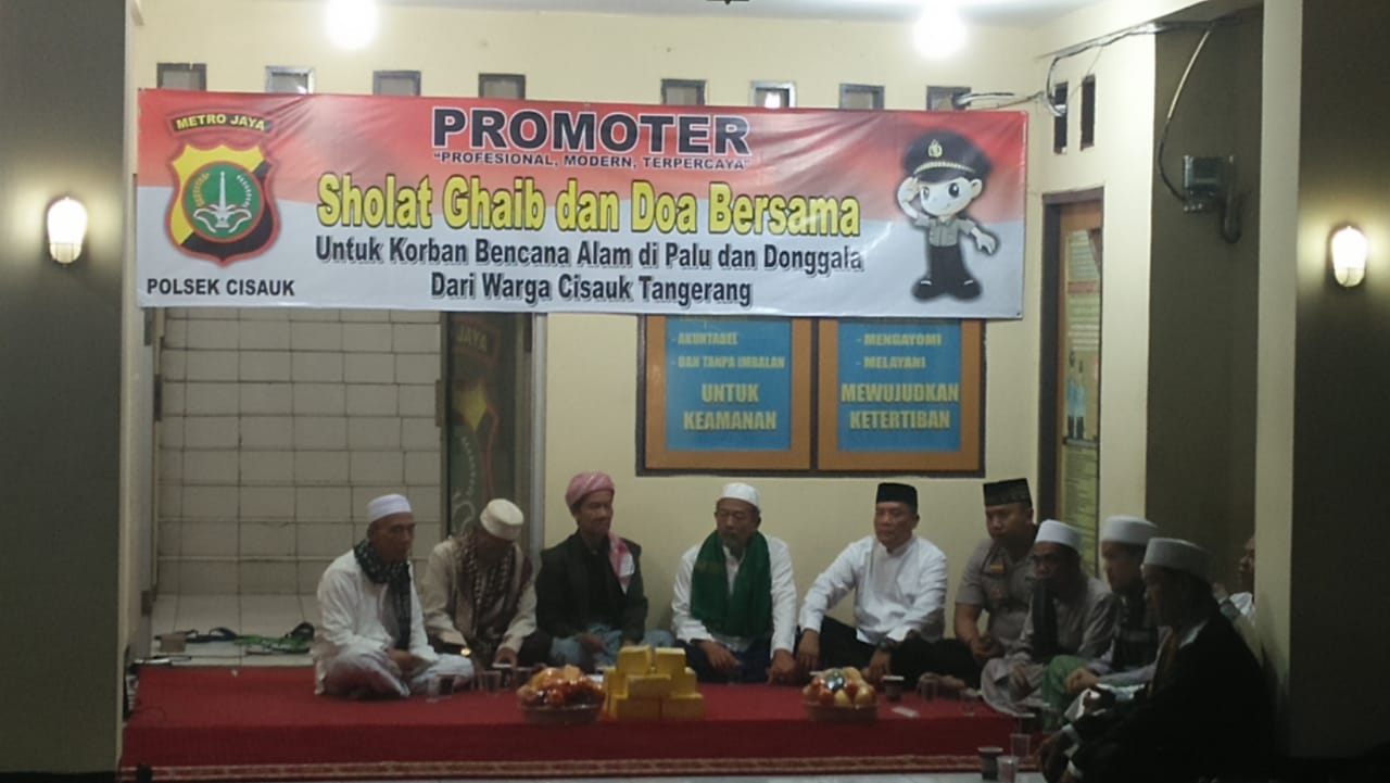 Masyarakat Cisauk Tangerang Sholat Ghoib Dan Doa Bersama